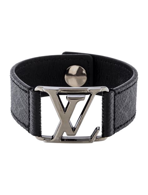 louis vuitton men's leather bracelets|men's designer bracelets Louis Vuitton.